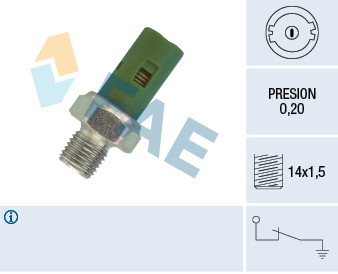 Senzor presiune ulei 12630 FAE