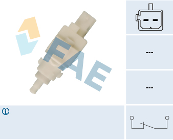 Comutator lumini frana 24411 FAE