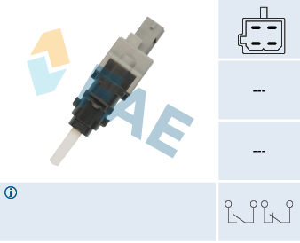 Comutator lumini frana 24415 FAE