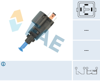 Comutator lumini frana 24518 FAE