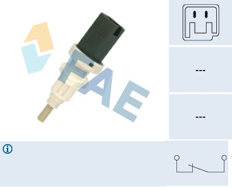 Comutator, actionare ambreiaj (Tempomat) 24665 FAE