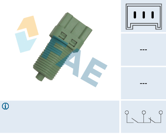 Comutator lumini frana 24700 FAE