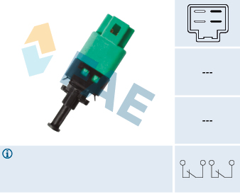 Comutator lumini frana 24781 FAE