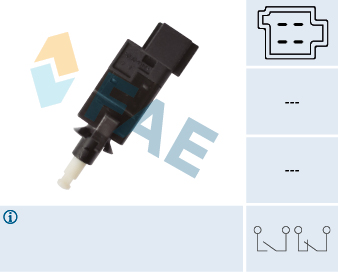 Comutator lumini frana 24785 FAE