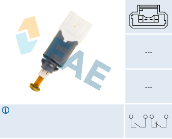 Comutator lumini frana 24902 FAE