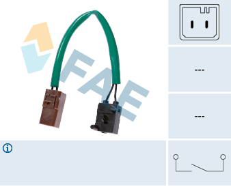 Comutator, actionare ambreiaj (Tempomat) 24905 FAE