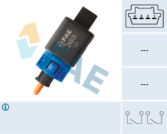 Comutator lumini frana 24909 FAE