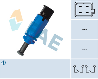 Comutator lumini frana 24910 FAE