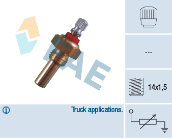 Senzor,temperatura lichid de racire 30130 FAE
