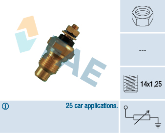 Senzor,temperatura lichid de racire 30260 FAE