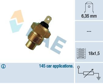Senzor,temperatura lichid de racire 31020 FAE