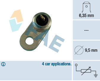 Senzor,temperatura lichid de racire 31220 FAE