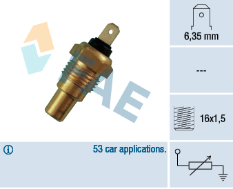 Senzor,temperatura lichid de racire 31310 FAE