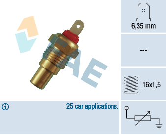 Senzor,temperatura lichid de racire 31330 FAE