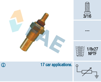 Senzor,temperatura lichid de racire 32020 FAE