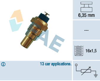 Senzor,temperatura lichid de racire 32210 FAE