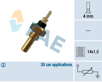 Senzor,temperatura lichid de racire 32330 FAE