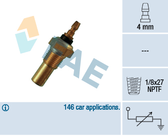 Senzor,temperatura lichid de racire 32350 FAE