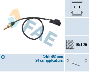 Senzor,temperatura lichid de racire 32424 FAE