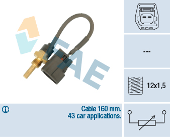 Senzor,temperatura lichid de racire 32425 FAE