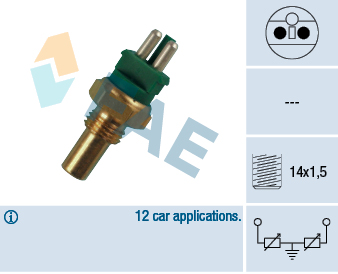 Senzor,temperatura lichid de racire 32510 FAE