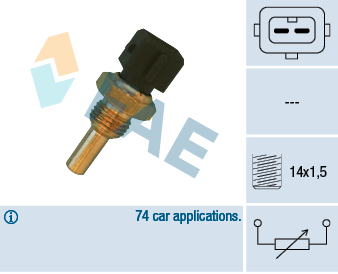 Senzor,temperatura lichid de racire 32560 FAE