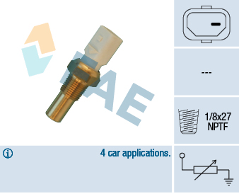 Senzor,temperatura lichid de racire 32630 FAE