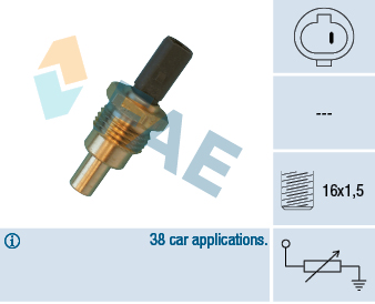 Senzor,temperatura lichid de racire 32640 FAE