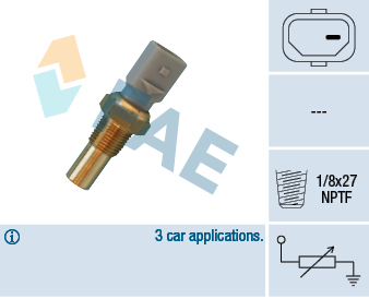 Senzor,temperatura lichid de racire 32690 FAE