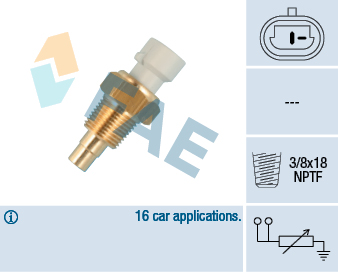 Senzor,temperatura lichid de racire 32711 FAE