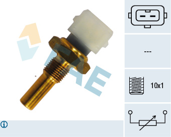 Senzor, temperatura chiulasa 33140 FAE