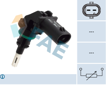 Senzor,temperatura aer admisie 33164 FAE