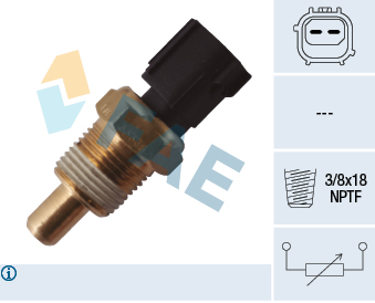 Senzor,temperatura lichid de racire 33335 FAE