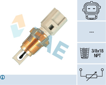 Senzor,temperatura aer admisie 33426 FAE