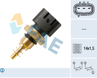 Senzor,temperatura lichid de racire 33476 FAE