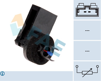 Senzor,temperatura interioara 33516 FAE