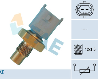 Senzor,temperatura lichid de racire 33670 FAE