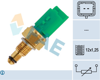 Senzor,temperatura lichid de racire 33695 FAE