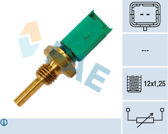 Senzor,temperatura lichid de racire 33700 FAE