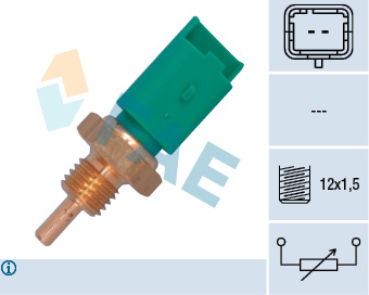 Senzor,temperatura lichid de racire 33705 FAE