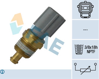 Senzor,temperatura lichid de racire 33734 FAE