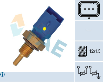 Senzor,temperatura lichid de racire 33795 FAE