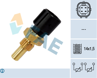 Senzor,temperatura lichid de racire 33860 FAE