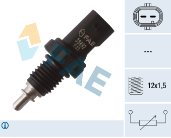 Senzor,temperatura lichid de racire 33892 FAE