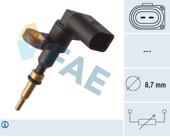 Senzor,temperatura lichid de racire 33895 FAE