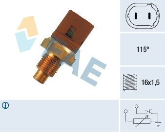 Senzor,temperatura lichid de racire 34290 FAE