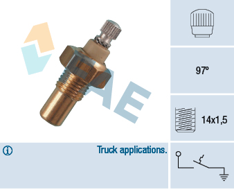 Comutator temperatura, racire 35030 FAE