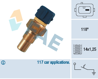 Comutator temperatura, racire 35290 FAE