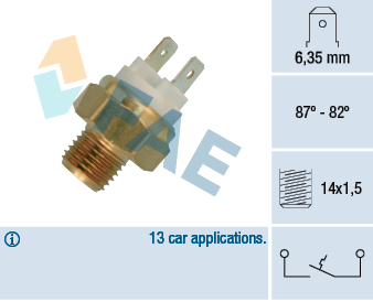 Comutator temperatura, ventilator radiator 36050 FAE