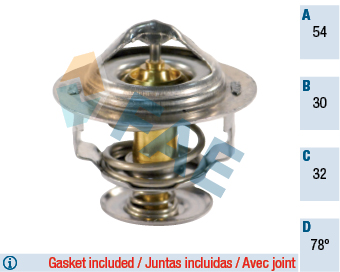 Termostat,lichid racire 5302378 FAE